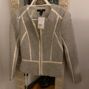 H&M Fitted Grey Jacket